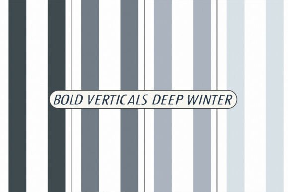 Bold Verticals Deep Winter: A Whimsical Journey Through Cozy Design