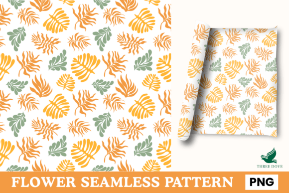 Flower Seamless Pattern - 25: A Versatile Digital Design for Creative Projects