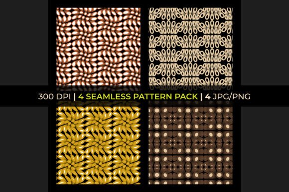 Geometric Floral Seamless Pattern Pack