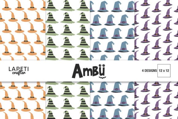 Halloween Digital Paper Witch Hat Pattern: A Strategic Tool for Creative Projects