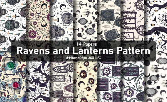 Haunted Forest Seamless Pattern: A Creative Tool for Every Workflow