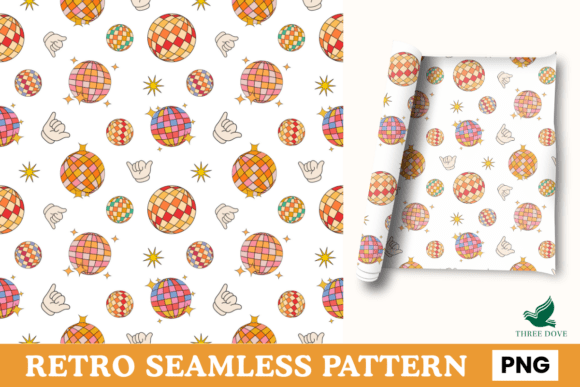 Retro Seamless Pattern - 11