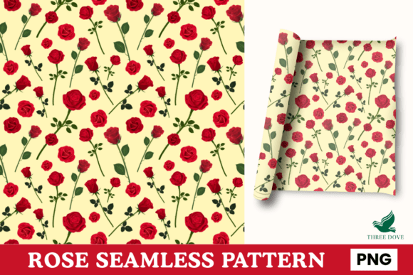 Rose Seamless Pattern - 05