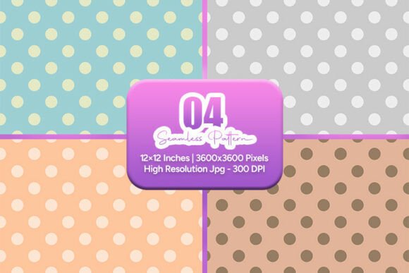 Soft Pastel and Neutral Polka Dot: A Calming Addition to Modern Design